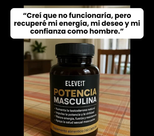 Capsulas "Potencia Masculina"